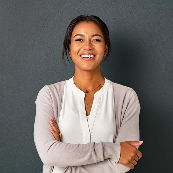 smiling woman